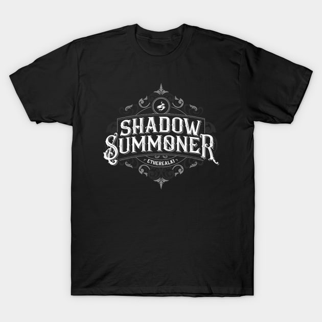 Shadow and Bone: Shadow Summoner T-Shirt by firlachiel